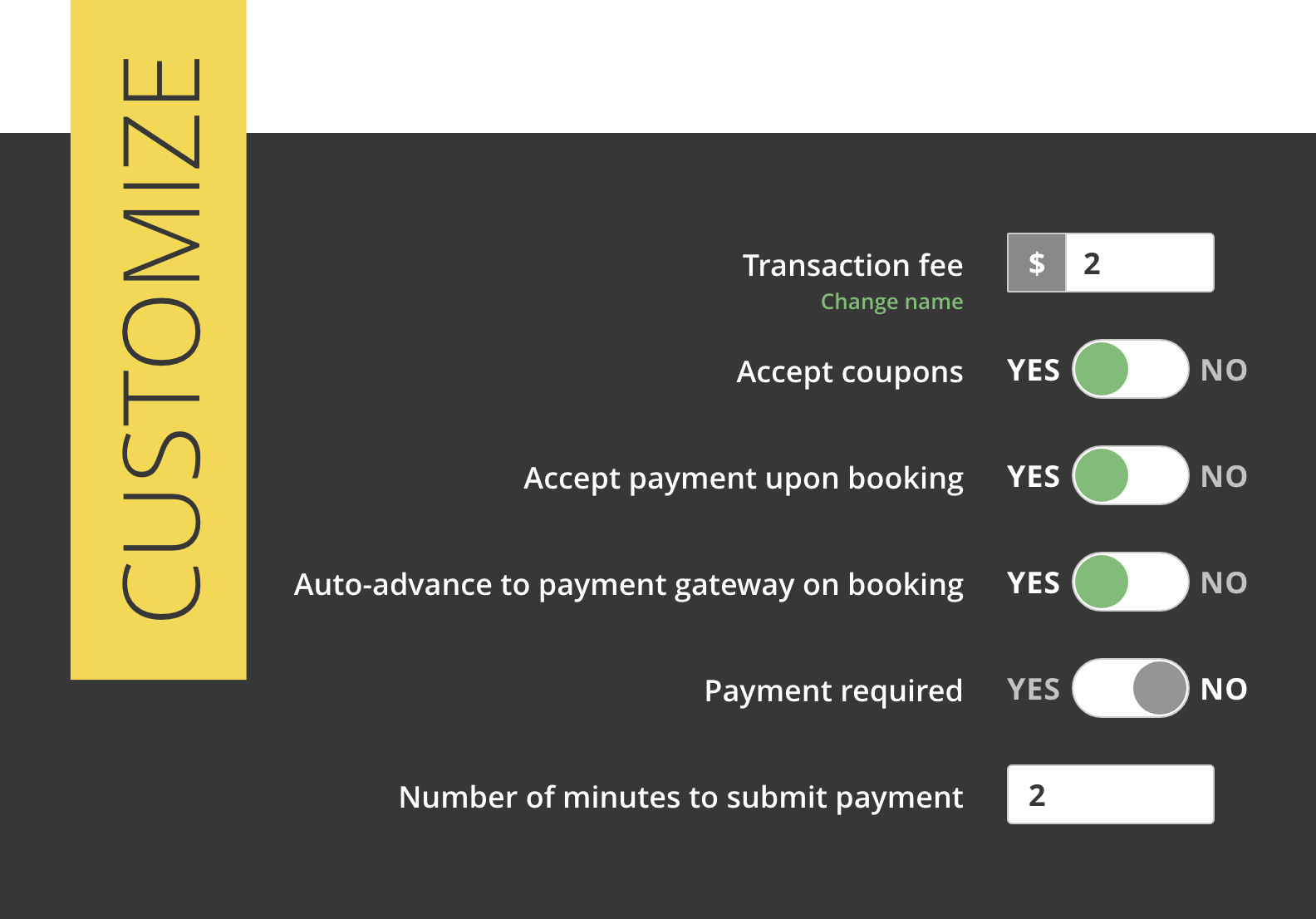 Manage all invoices for your appointments